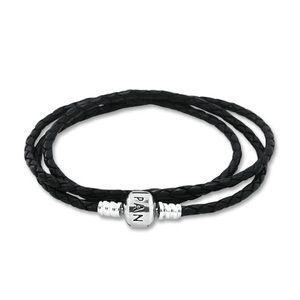Leather Wrap Pandora Bracelet